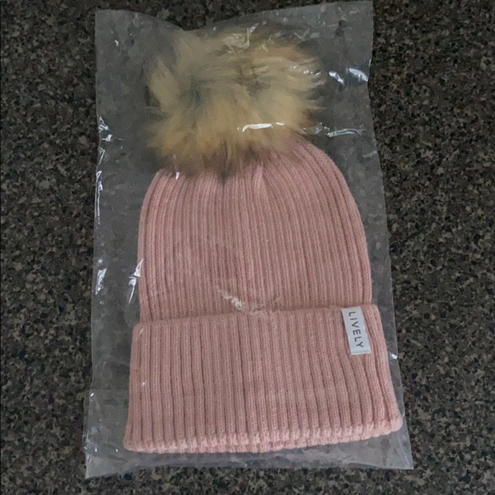 Pink Lively Beanie Hat